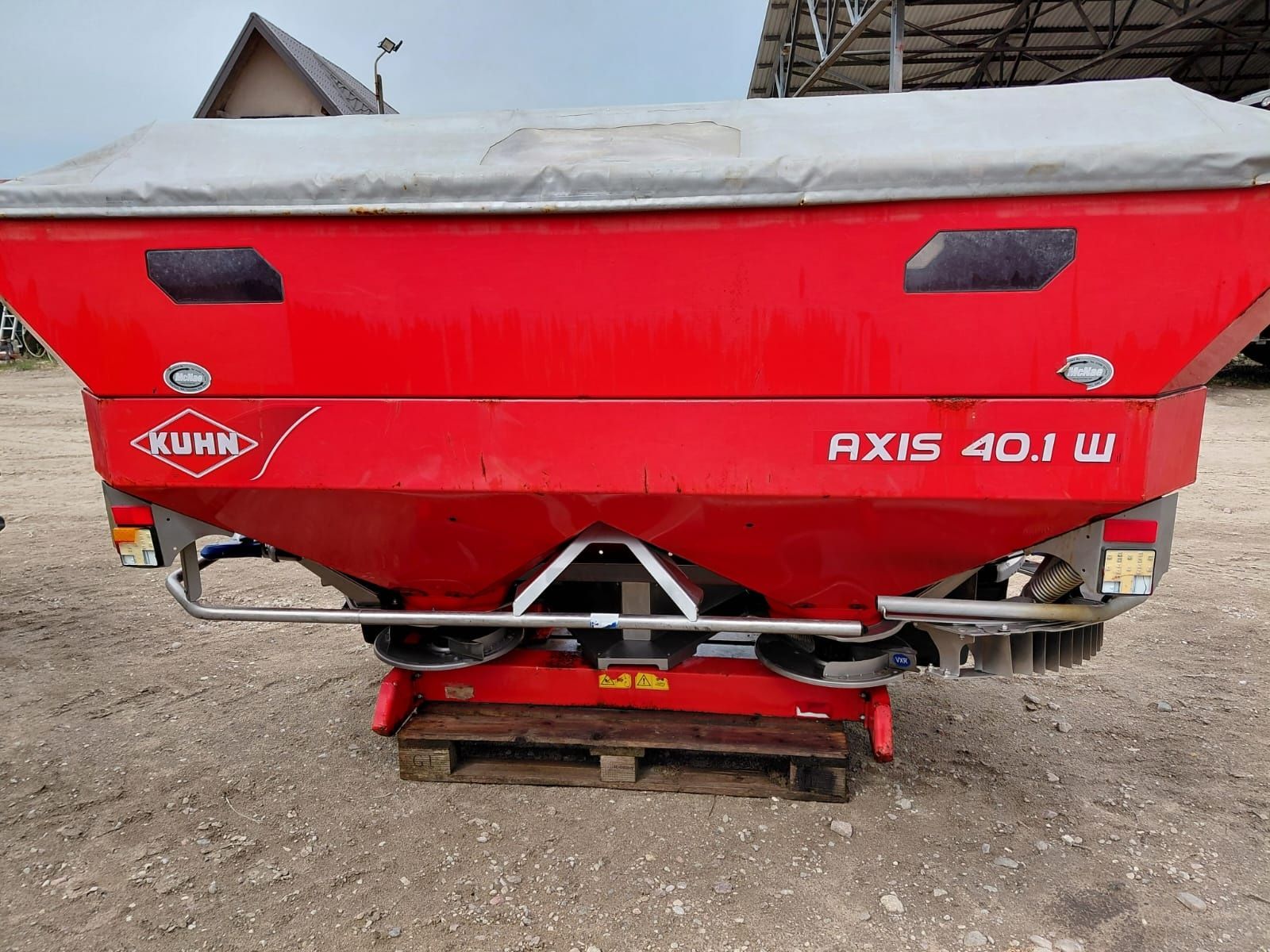 Rozsiewacz Kuhn Rauch Axis 40.1w Waga limiter Amazone Sulky Bogballe