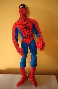 Figurka Spiderman pluszowa 37 cm, vintage Marvel 2002 r.