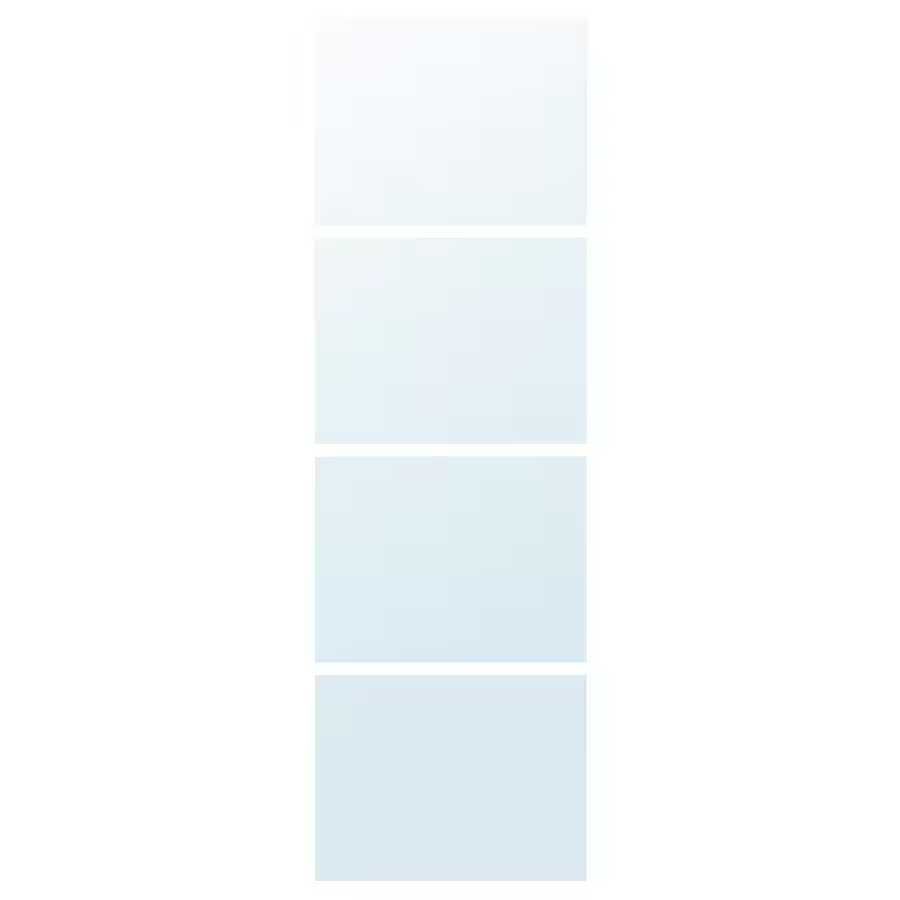 AULI IKEA - panele do ramy drzwi przesuwanych, lustro, 75x236 cm