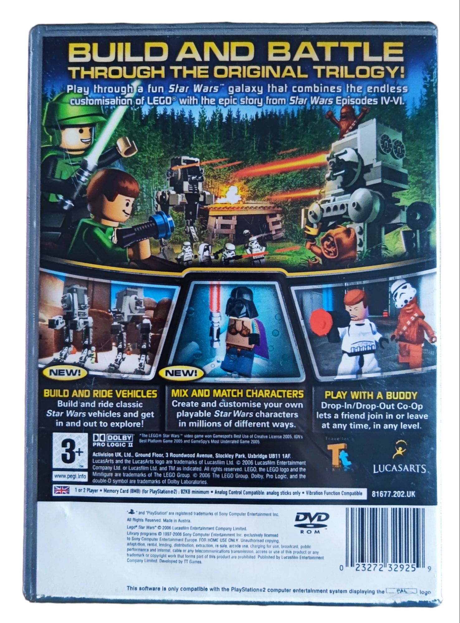 Lego Star Wars II PlayStation 2 PS2 Pudełko