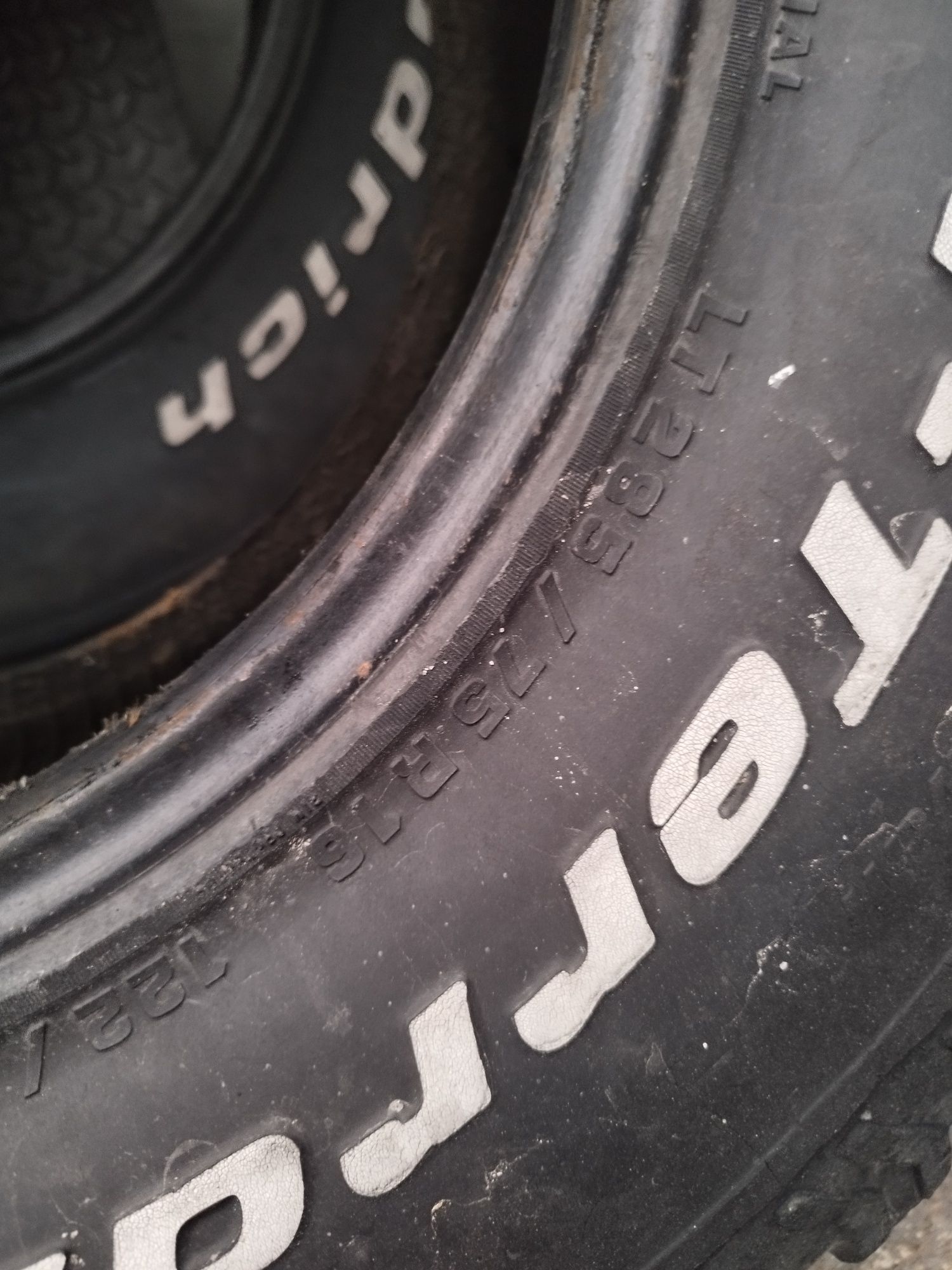 Pneus BFGoodRich 285/75/16