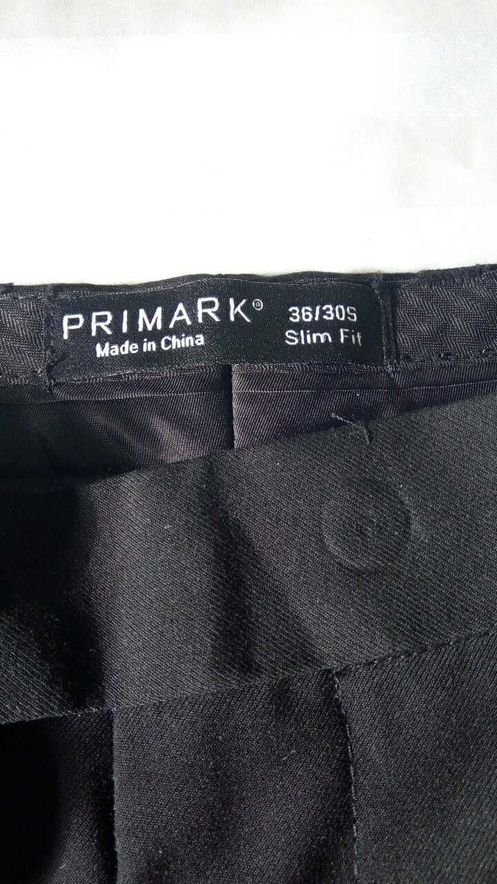 Брюки мужские Primark Slim Fit  стрейч  W36  L30