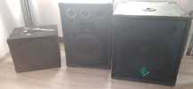 Subwoofer Estradowy  LEM - 15 , plus kolumny