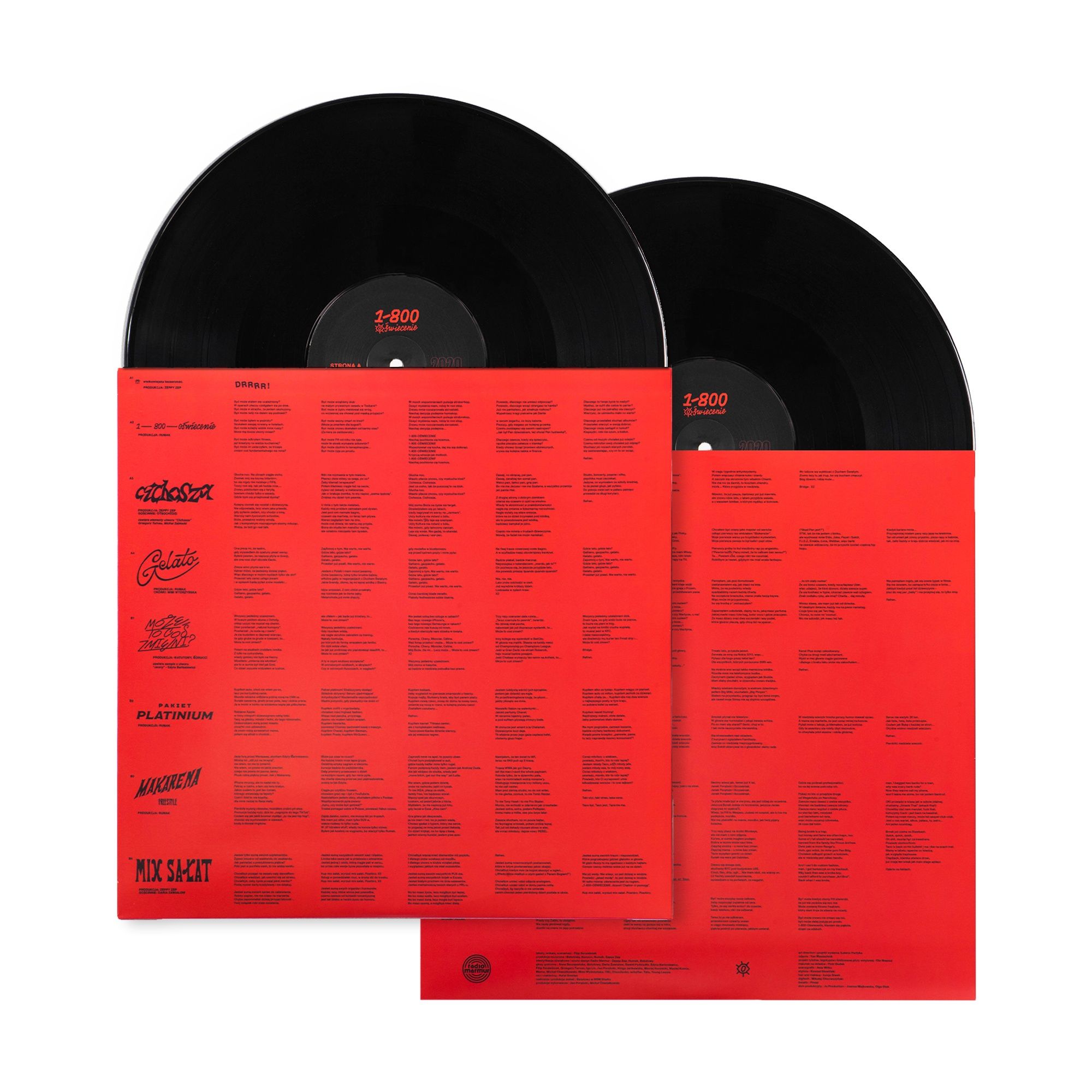 TACO HEMINGWAY - 1-800-OŚWIECENIE 2LP vinyl folia OKI Podsiadło