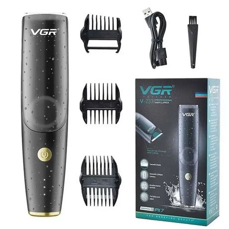 Профессиональная электрическая мощная машинка для стрижки волос VGR V-