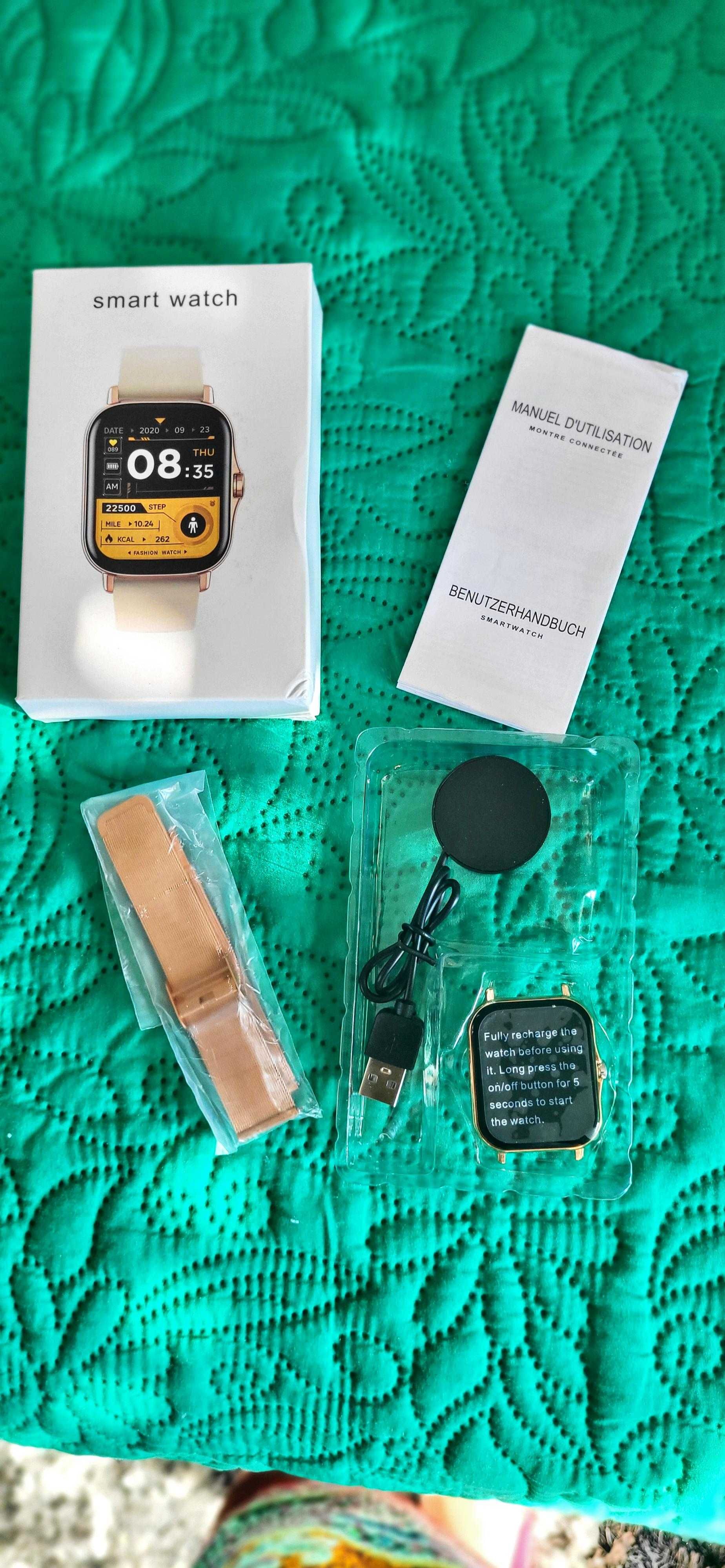 Relógio Smart watch H13 NOVO, dourado