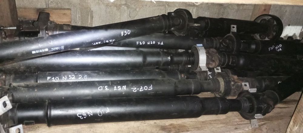 Карданний вал БМВ Е53,Е60,Е61,Е63,Е65,Е70,Е71,Ф01,Ф02,Ф10,Ф30. Кардан