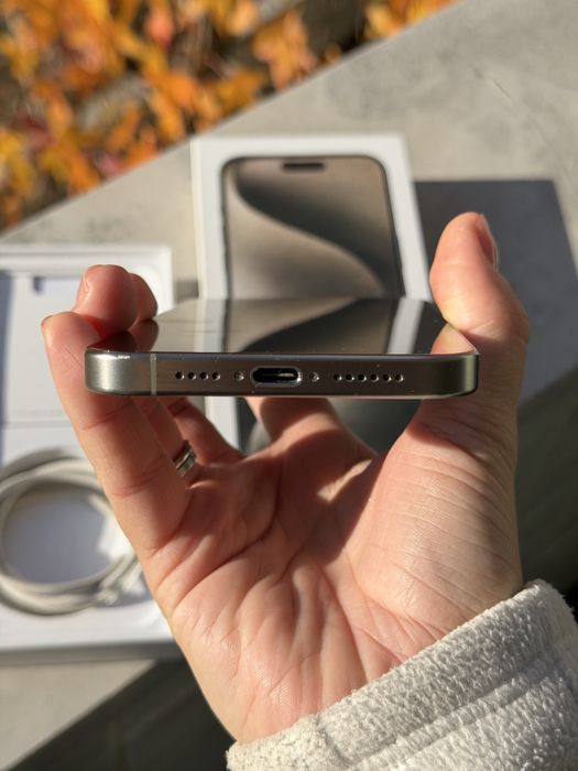 Iphone 15 Pro Max Titânio Natural