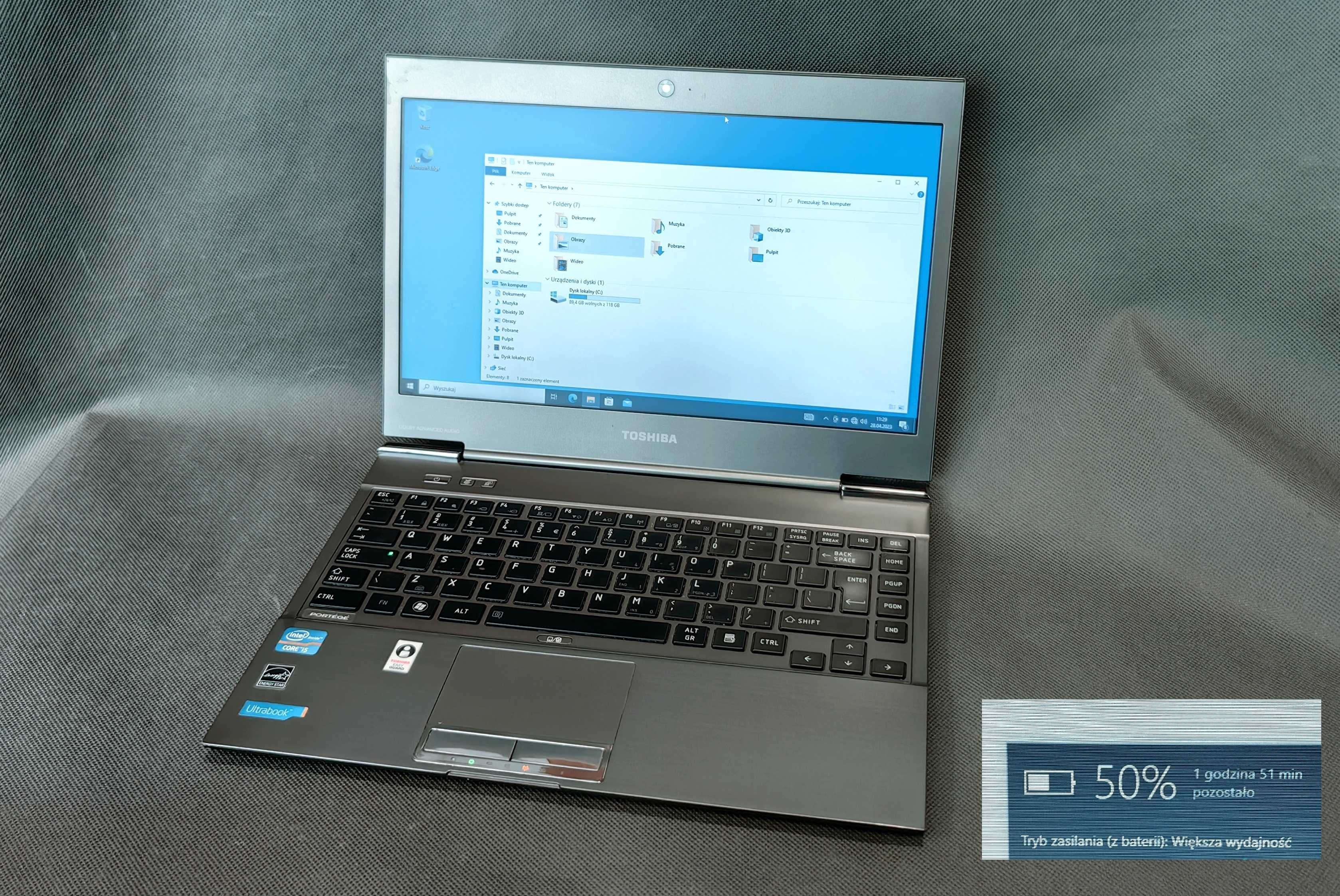 Ultrabook Toshiba Portege Z830 SSD i5 Ultra SLIM + Zasilacz ! Zobacz !