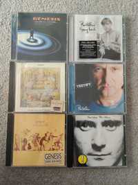 6 cds de musica ( GENESIS E PHIL COLLINS)