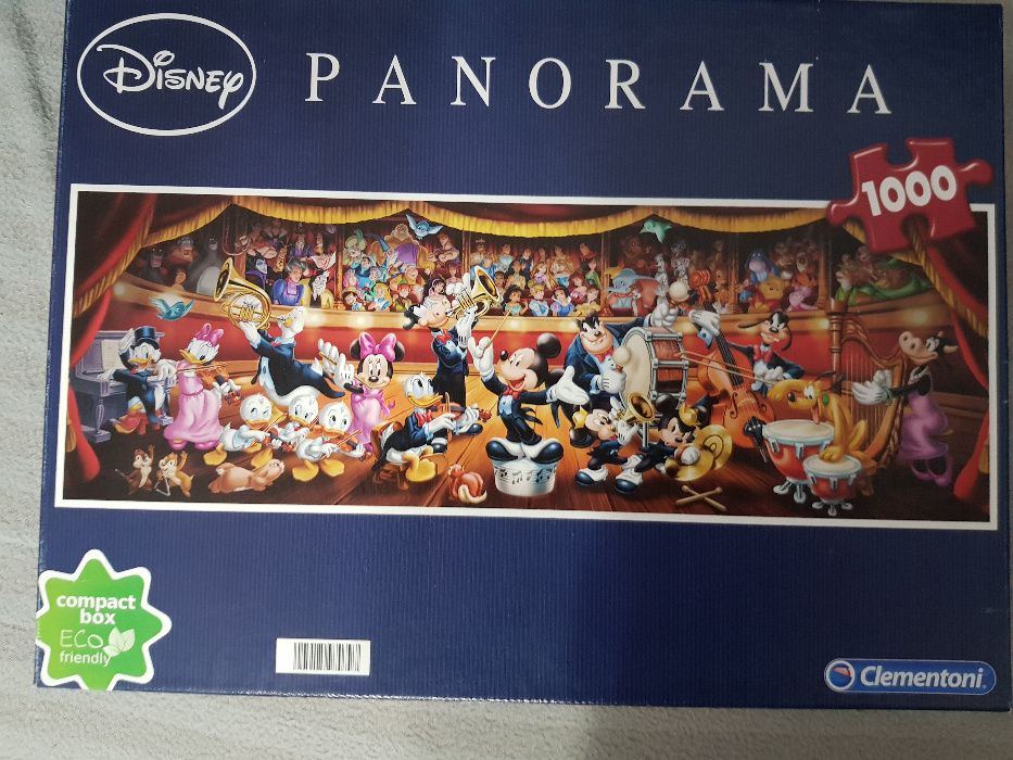 Puzzle 1000 Disney Panorama Clementoni