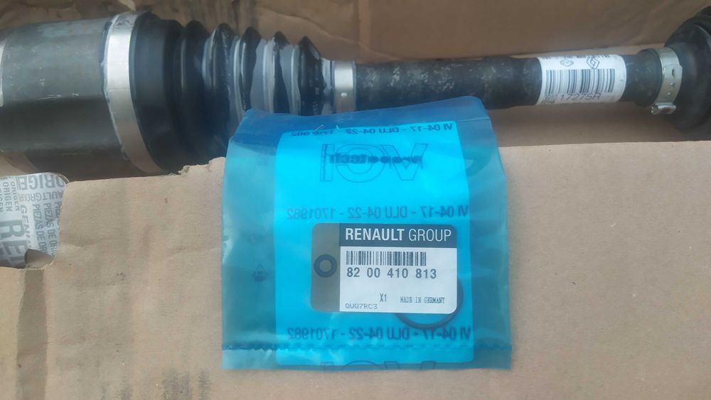 Піввісь, Полуось, передня ліва, Duster, 391017275R