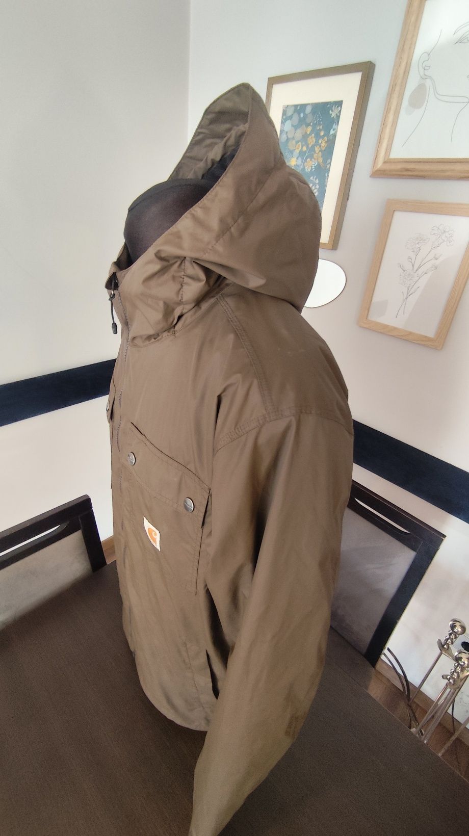 Lekka kurtka trekkingowa Carhartt Rockford membrana wodoodporna Windst