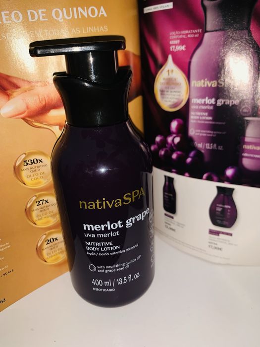 Kit Nativa SPA Uva Merlot