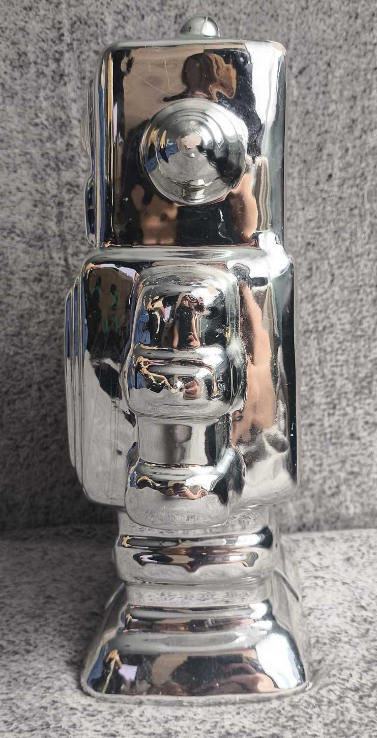 Ceramiczna skarbonka robot 26cm