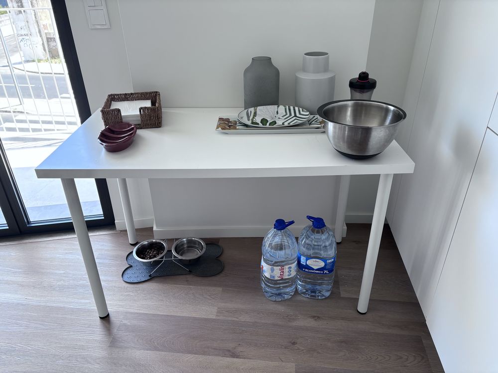 Mesa de refeicao ikea branca