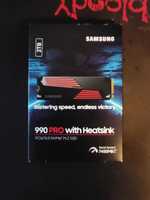 Накопичувач Samsung 990 Pro M.2 SSD 2TB with Heatsink [MZ-V9P2T0CW]
