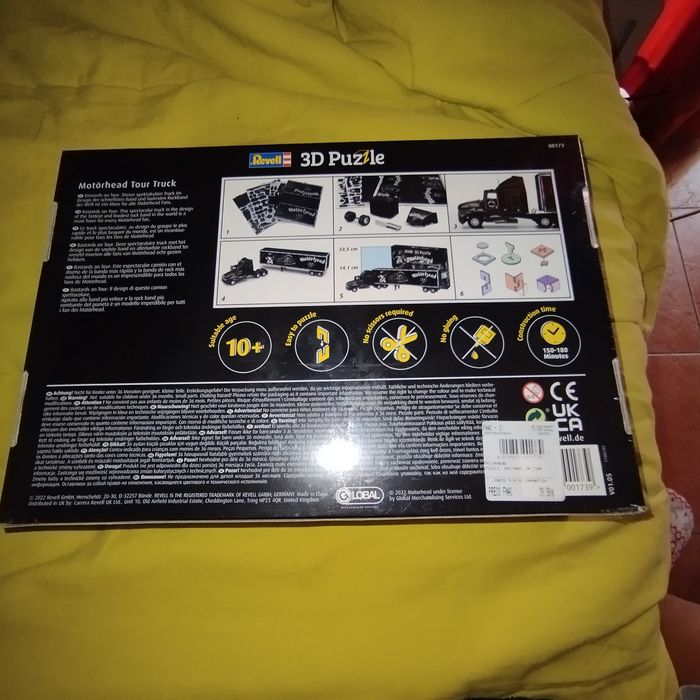 Puzzle Motorhead 3D Lemmy kilmister