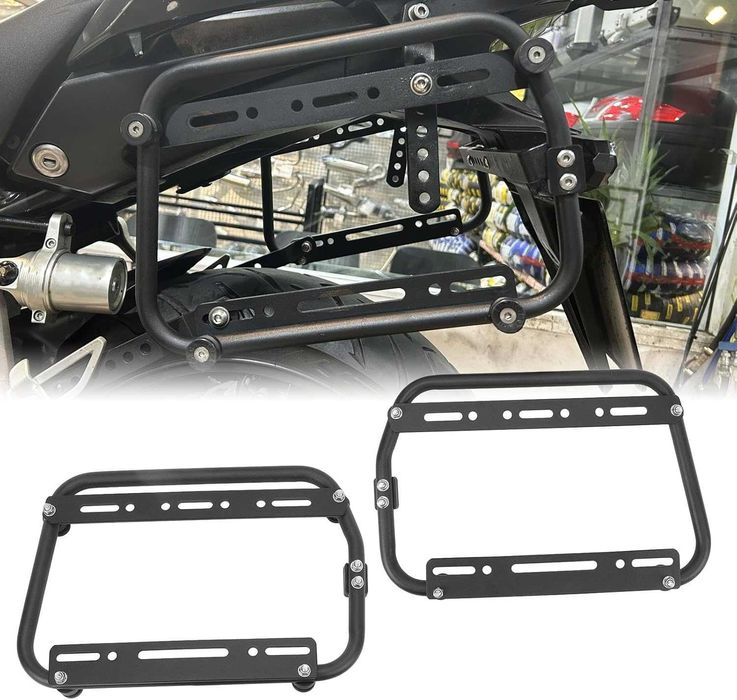 Uniwersalne stelaże motocyklowe kufrów bocznych SW-Motech