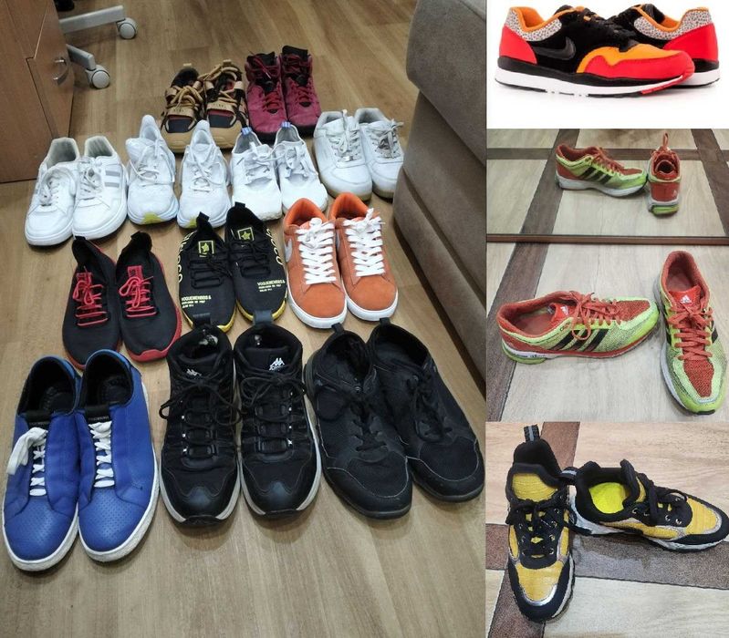 Оригинальная коллекция кроссовок 25,5–26см —Nike Adidas Jordan (идеал)