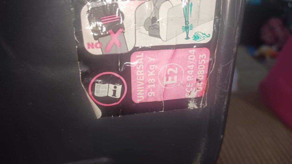 Cadeira com isofix