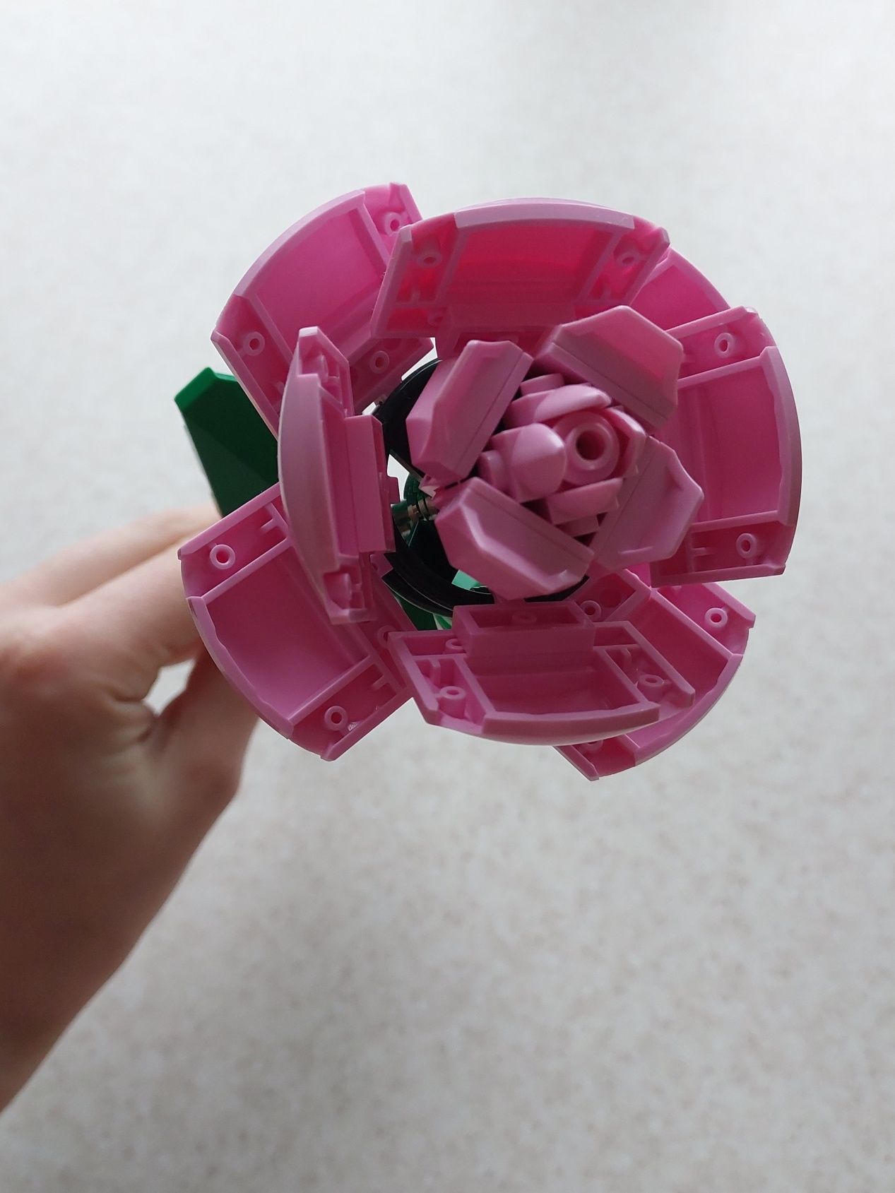 дитячі іграшки конструктор рожева квітка лего игрушки конструкторы