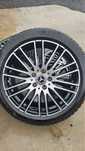Mercedes C klasa kola 18" opona 7 mm 21 r idealne.