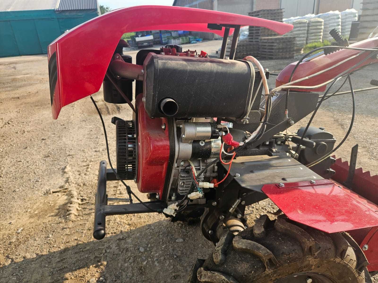 WM1100BE-6 DIFF + dwukółka z siedzeniem + WOM aktywny frez OKAZJA Dzik