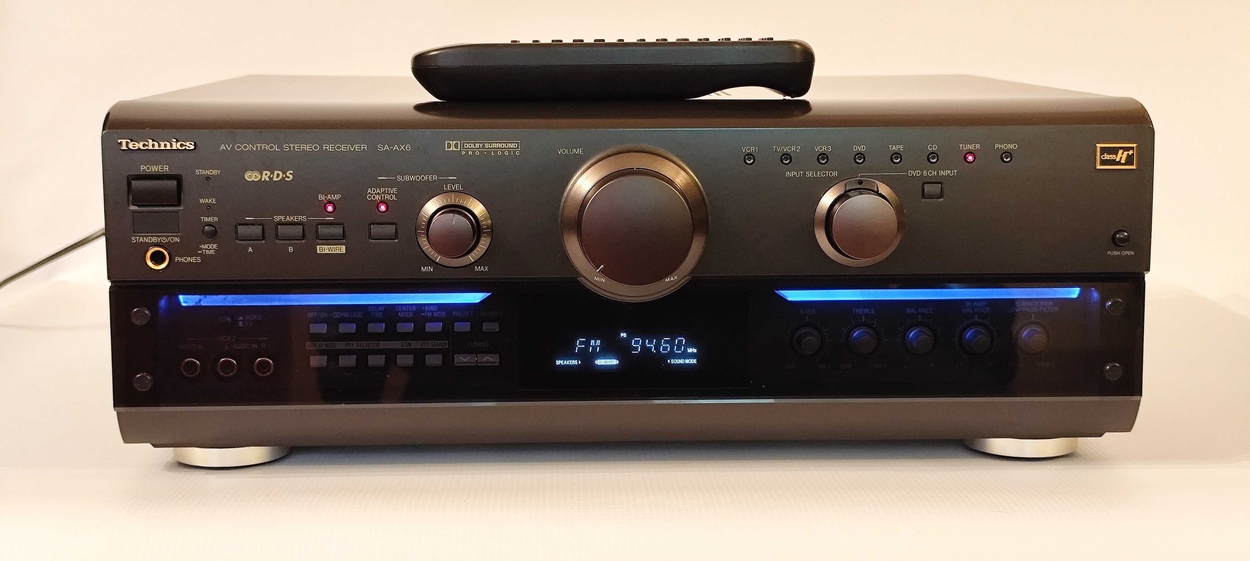 Technics SA-AX6 dolby/stereo amplituner