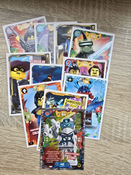 Karty LEGO ninjago zestaw