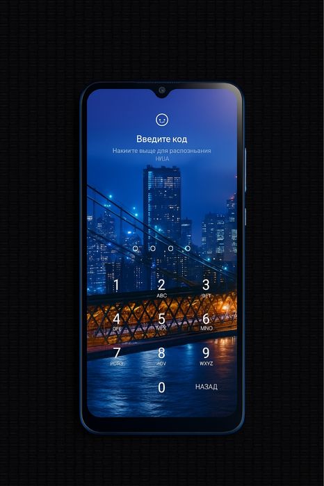 Redmi 9A, 64 ГБ, синий с нюансами по корпусу, но полностью рабочий
