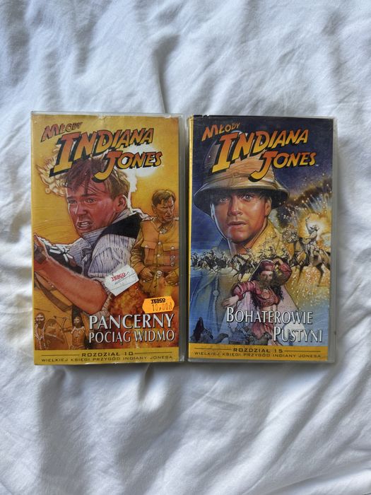 Młody Indiana Jones VHS kasety video