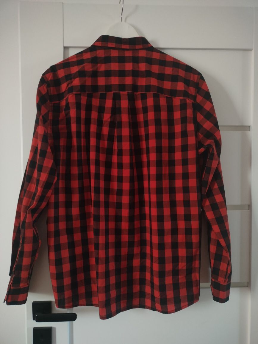 Męska koszula w kratę Regular fit L