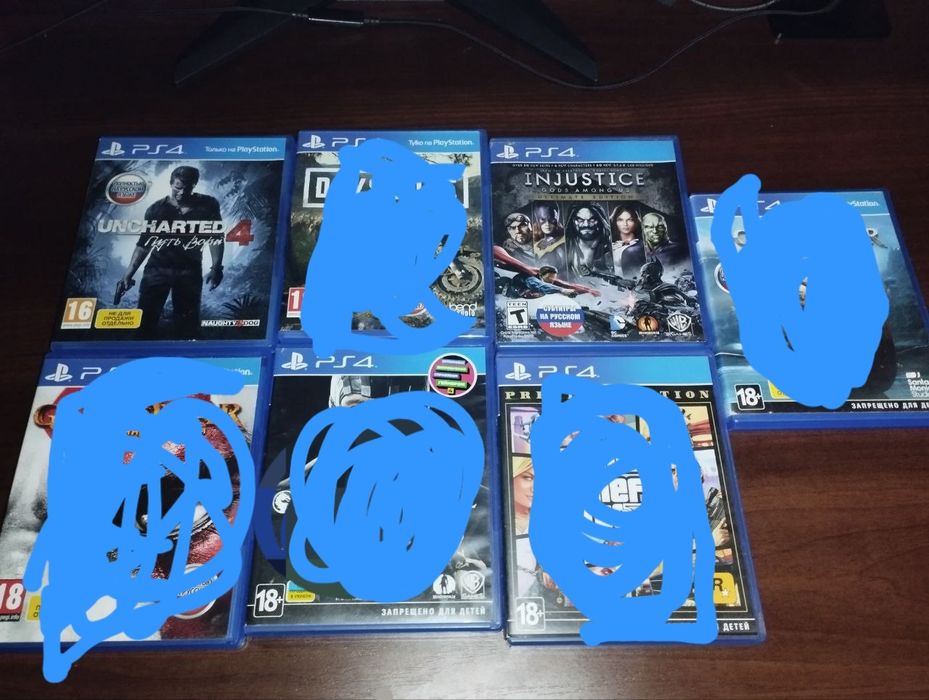 Продам игровые диски для ps