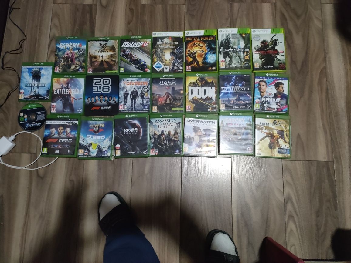 gry xbox one wersje pudełkowe