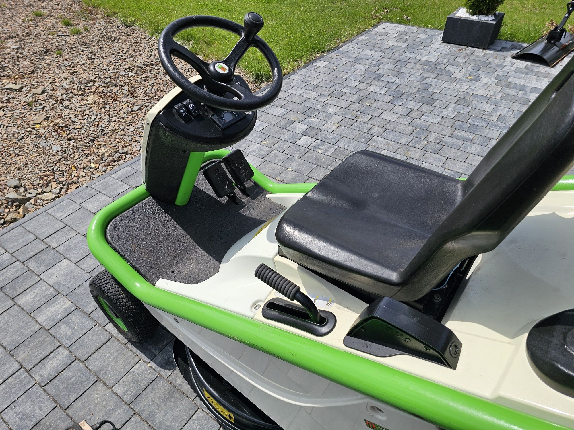 Traktorek kosiarka ETESIA bahia-elektric, profesjonalny 143godz! Igła!