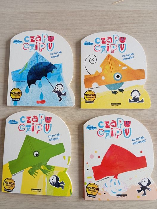 Książki logopedyczne czapu czipu