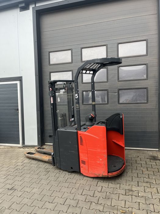 Paleciak elektryczny linde L14sp podwojne 300cmwolny skok 2019