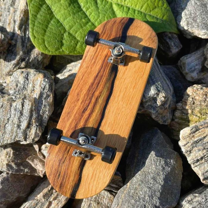 NOWY! Fingerboard Drewniany kompletny zestaw