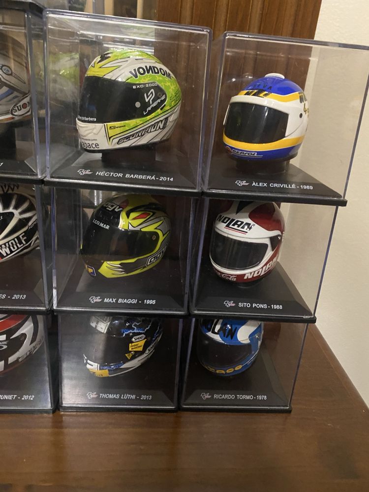Capacetes motogp