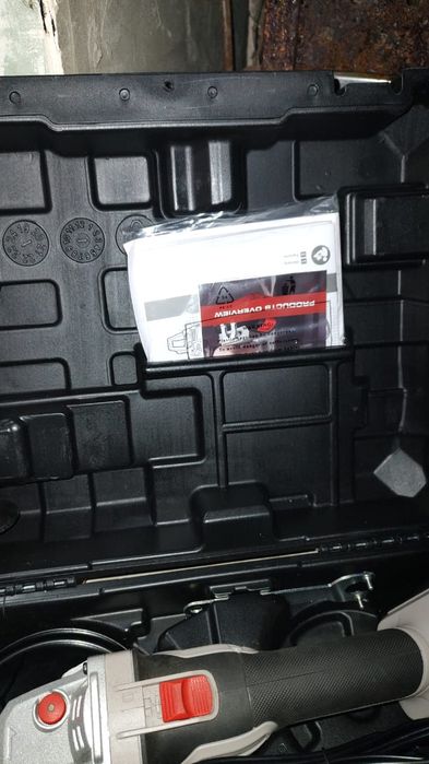 Шліфмашина болгарка акумуляторна crwn ct23026-125xs-4bmc