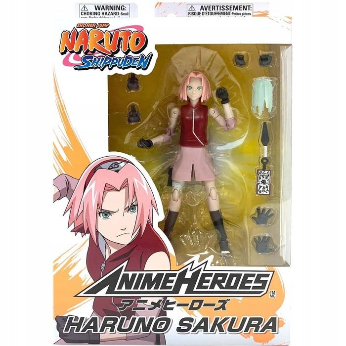 Naruto Shippuden Anime Heroes Oryginalna Figurka Haruno Sakura