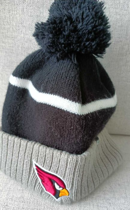 Czapka z pomponem 47brands zespołu NFL Arizona Cardinals