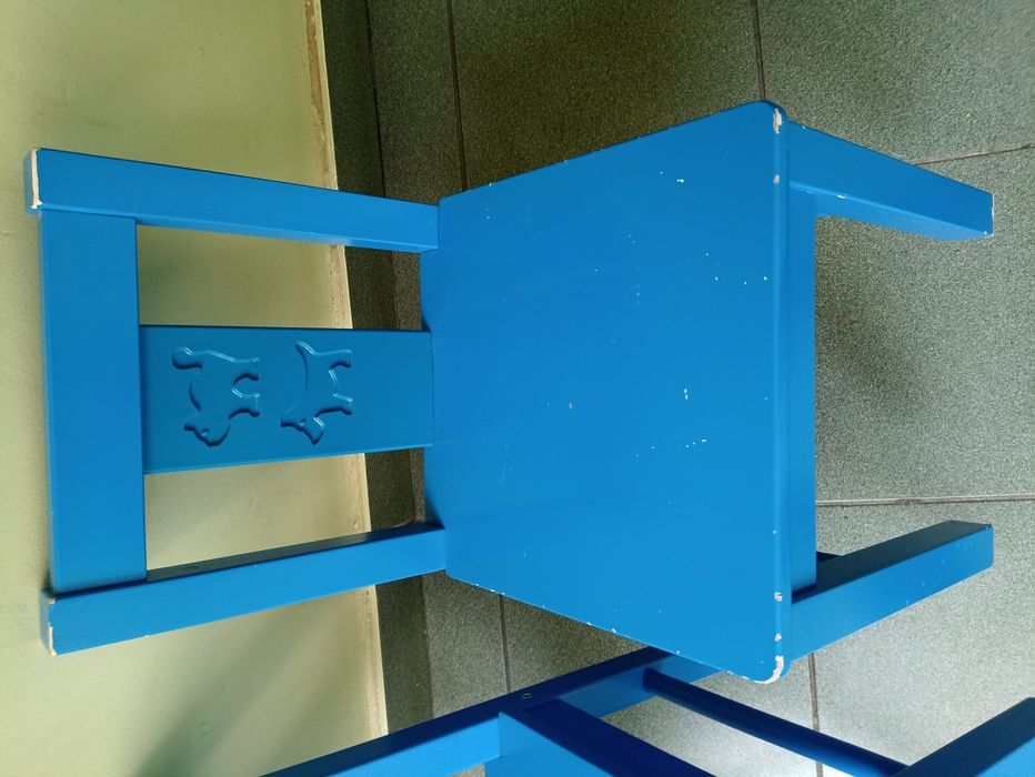 Ikea Kritter zestaw stolik i 2 krzesła