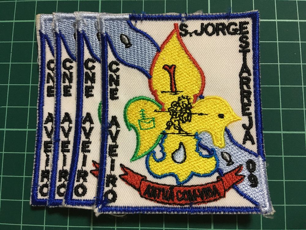 Insignias escutistas S. Jorge Aveiro