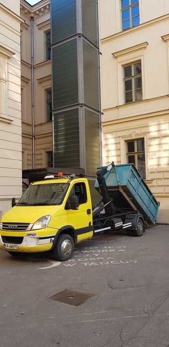 Wywóz GRUZU w workach BIG BAG Transport  HDS Kontenery