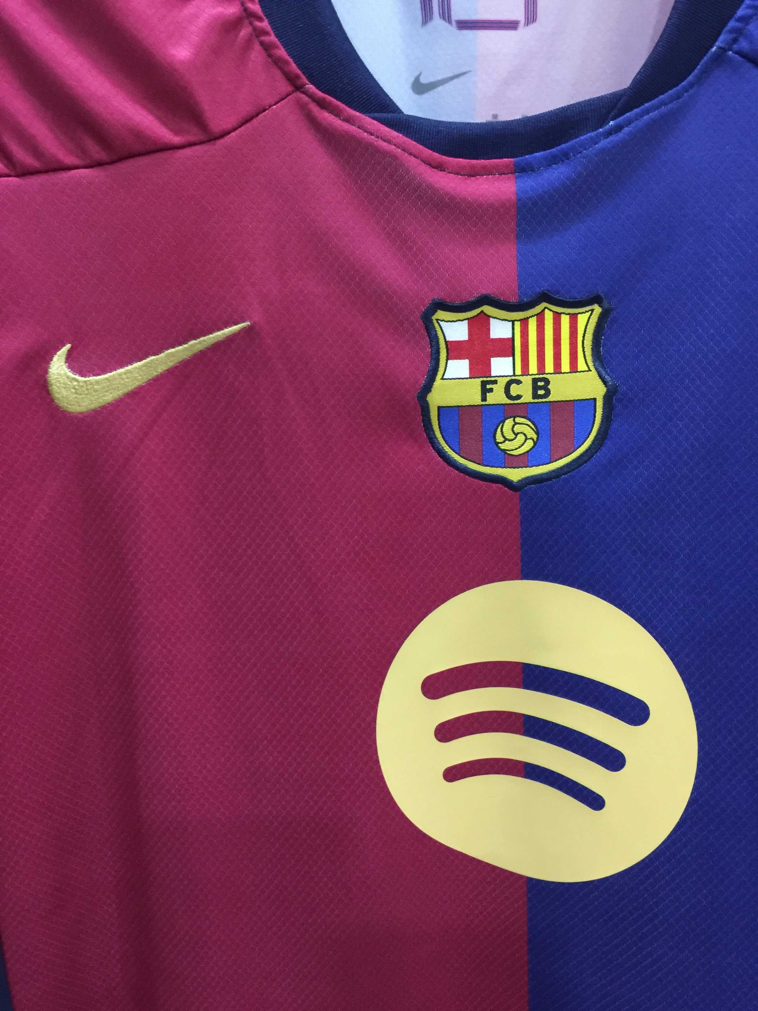 Koszulka domowa Nike Barcelona 2024-25 #9 Robert Lewandowski R.L