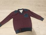 Sweter dla chłopca 110 rebel paski anglia