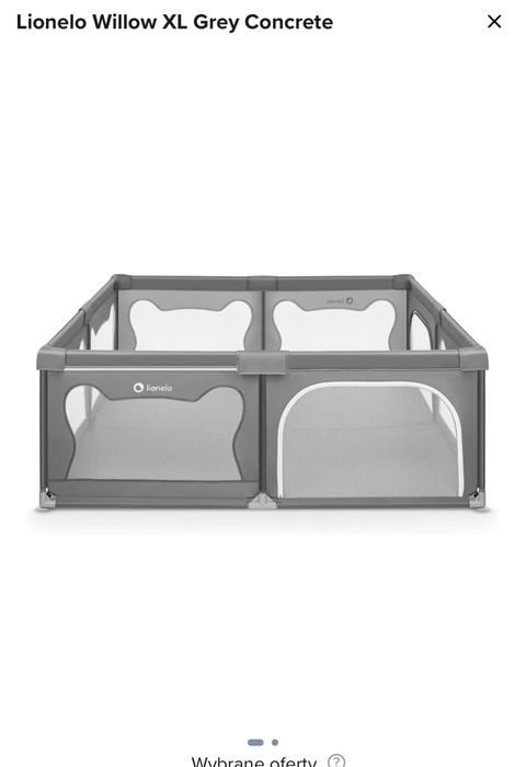 Nowe poszycie kojec willow xl lionelo