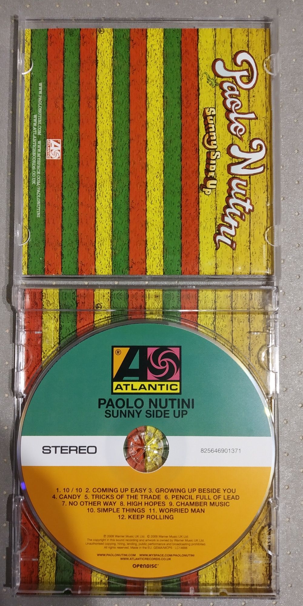 Фірмовий аудіо диск CD Paolo Nutini